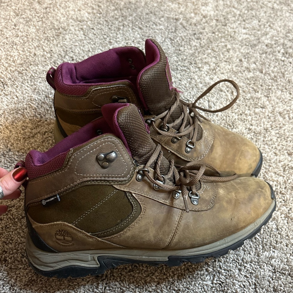Timberland MT. Maddsen Mid Hiker Brown Waterproof TB 0A1Q52 254 Women's Size 11